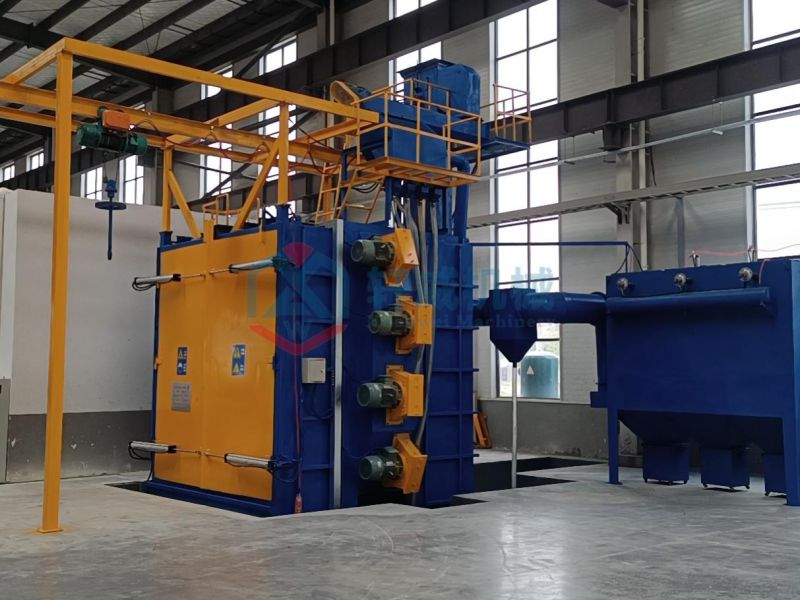 Q3740 single hook shot blasting machine