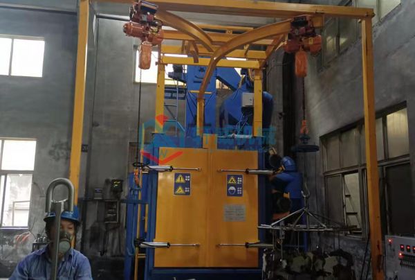Q376雙掛鉤拋丸機