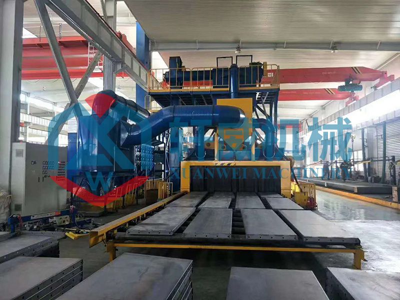 鋼構件拋丸機